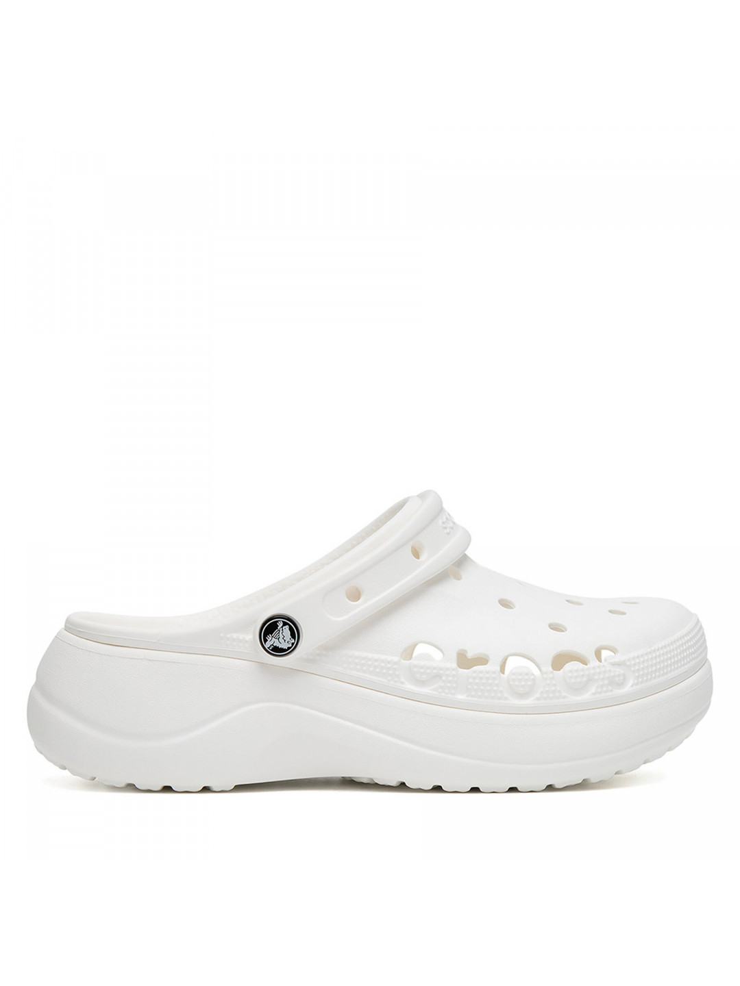 Nazouváky Crocs BAYA PLATFORM CLOG 208186-100 Bílá